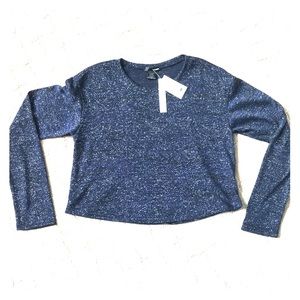 Brand new! Aqua crop top